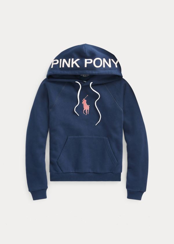 Moletom Ralph Lauren Pink Pony Fleece Mulher 58764-QVDM